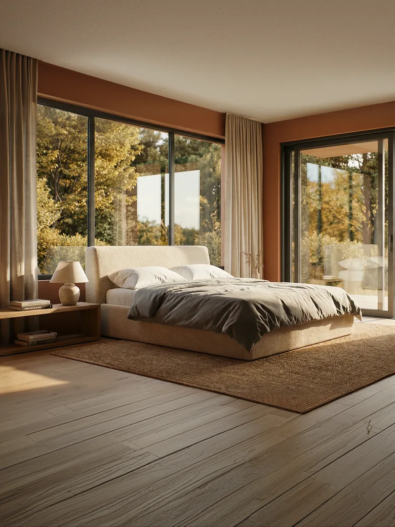 O2 Bed in a bedroom